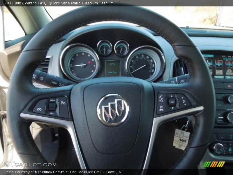 Quicksilver Metallic / Medium Titanium 2013 Buick Verano FWD