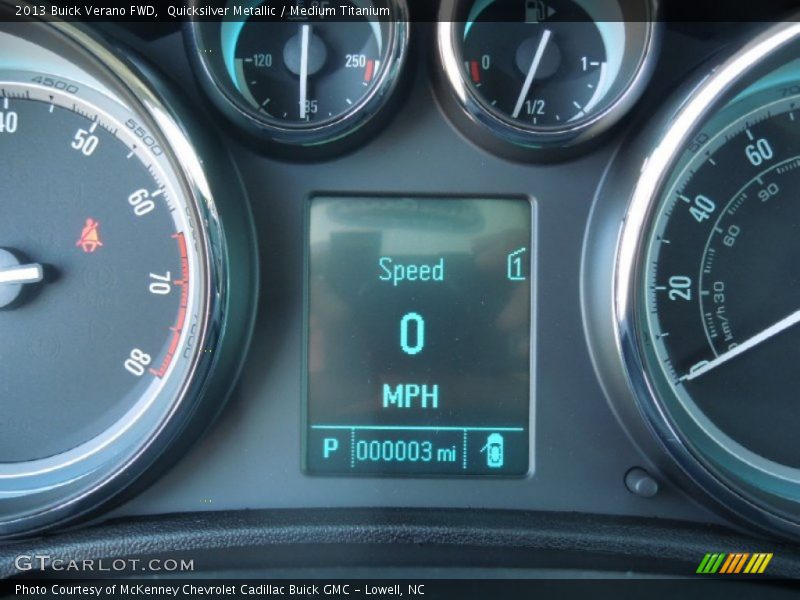 Quicksilver Metallic / Medium Titanium 2013 Buick Verano FWD