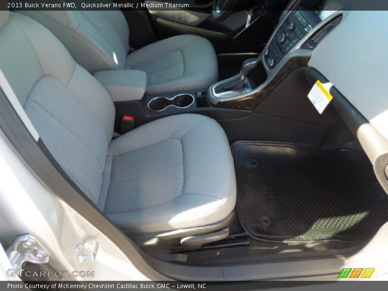 Quicksilver Metallic / Medium Titanium 2013 Buick Verano FWD