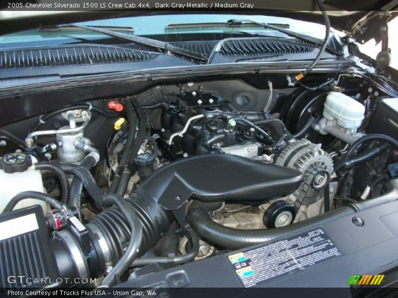  2005 Silverado 1500 LS Crew Cab 4x4 Engine - 5.3 Liter OHV 16-Valve Vortec V8