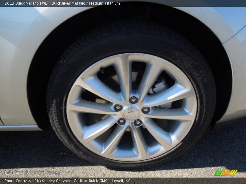 Quicksilver Metallic / Medium Titanium 2013 Buick Verano FWD