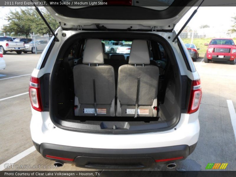 White Suede / Medium Light Stone 2011 Ford Explorer XLT