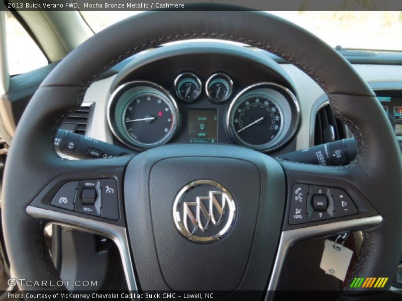Mocha Bronze Metallic / Cashmere 2013 Buick Verano FWD