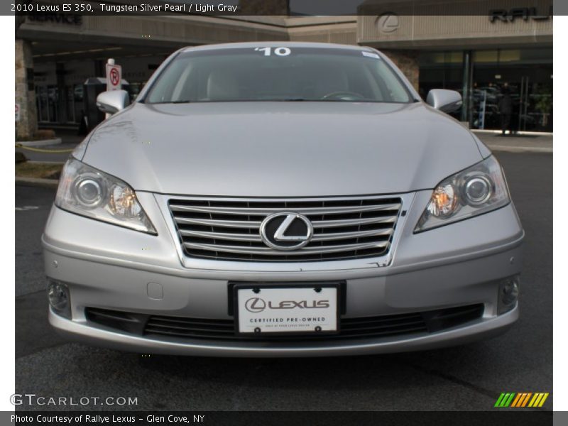 Tungsten Silver Pearl / Light Gray 2010 Lexus ES 350