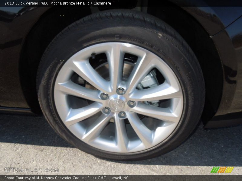Mocha Bronze Metallic / Cashmere 2013 Buick Verano FWD