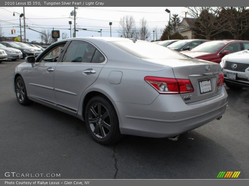 Tungsten Silver Pearl / Light Gray 2010 Lexus ES 350