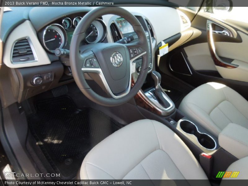 Mocha Bronze Metallic / Cashmere 2013 Buick Verano FWD