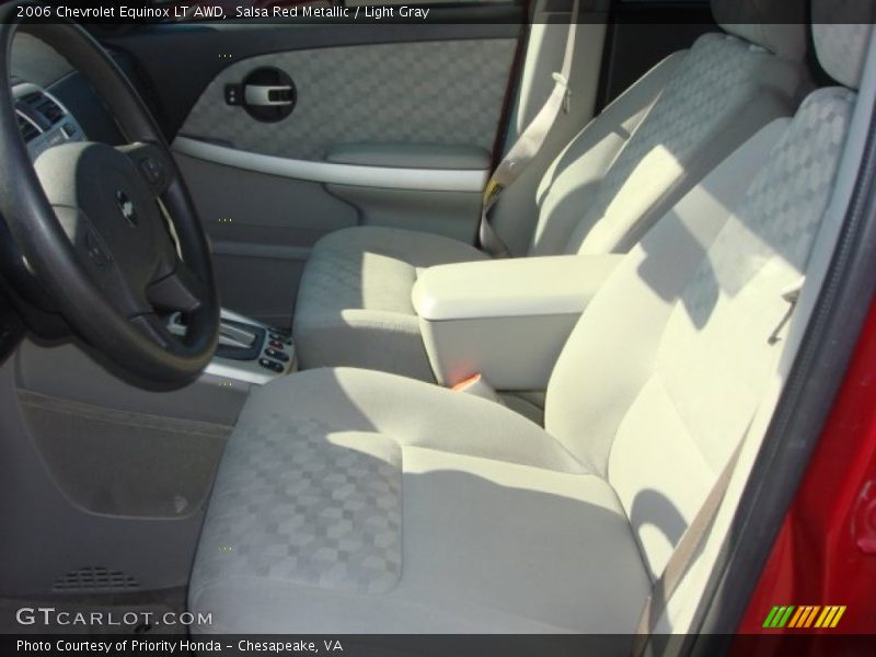 Front Seat of 2006 Equinox LT AWD