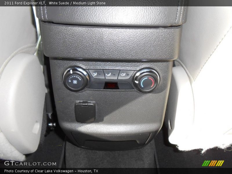 White Suede / Medium Light Stone 2011 Ford Explorer XLT