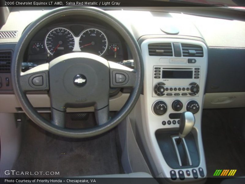 Salsa Red Metallic / Light Gray 2006 Chevrolet Equinox LT AWD