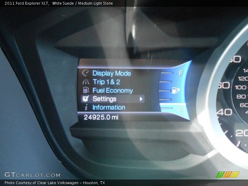 White Suede / Medium Light Stone 2011 Ford Explorer XLT