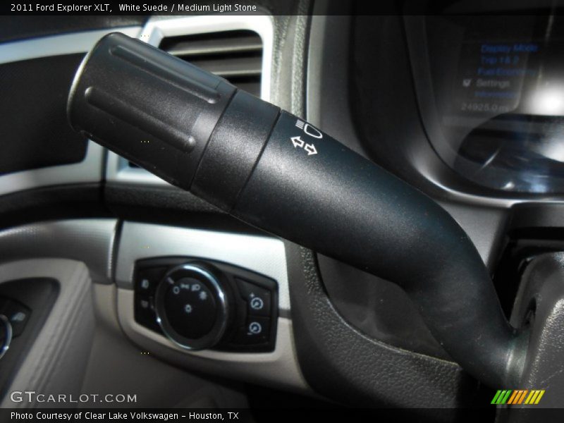 White Suede / Medium Light Stone 2011 Ford Explorer XLT