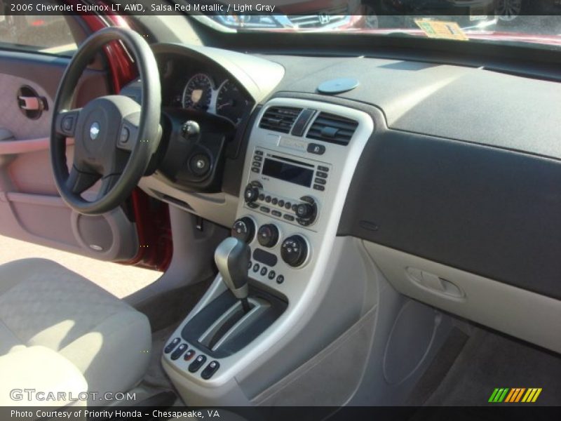 Salsa Red Metallic / Light Gray 2006 Chevrolet Equinox LT AWD