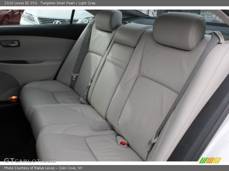 Rear Seat of 2010 ES 350