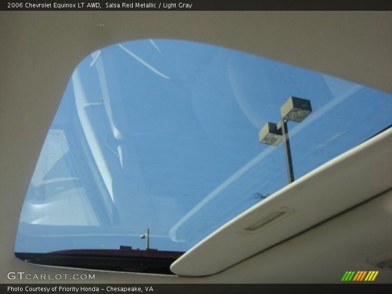 Salsa Red Metallic / Light Gray 2006 Chevrolet Equinox LT AWD