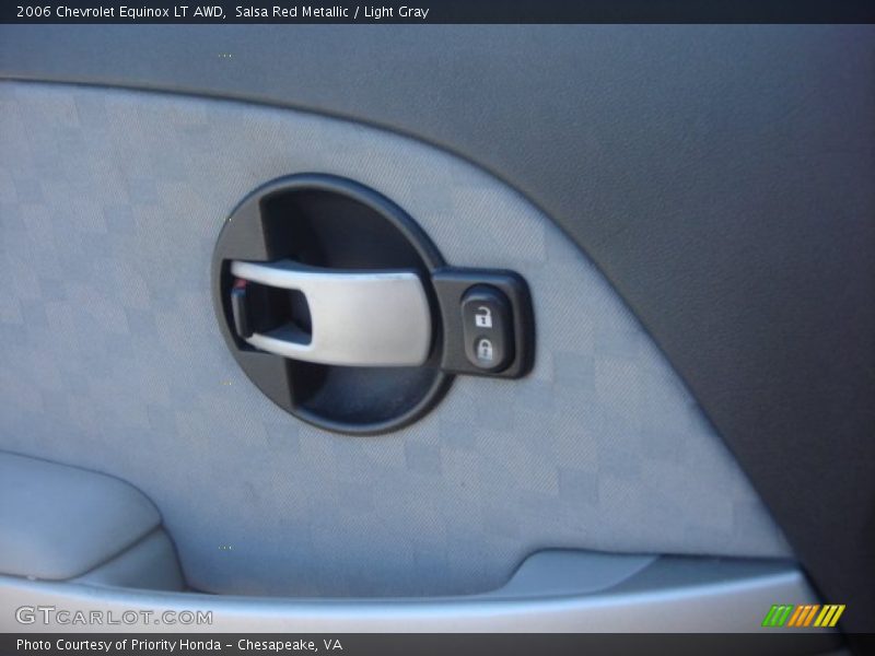 Salsa Red Metallic / Light Gray 2006 Chevrolet Equinox LT AWD
