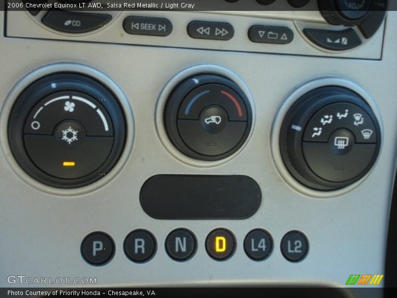 Salsa Red Metallic / Light Gray 2006 Chevrolet Equinox LT AWD