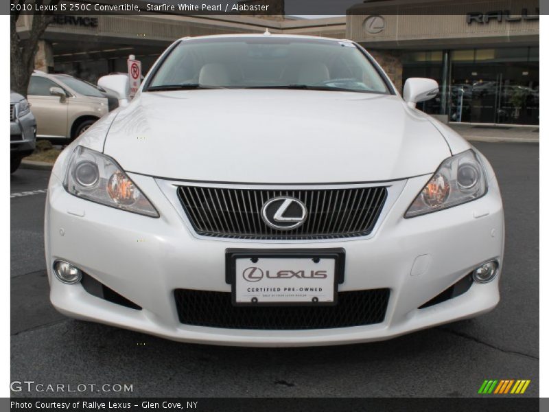 Starfire White Pearl / Alabaster 2010 Lexus IS 250C Convertible