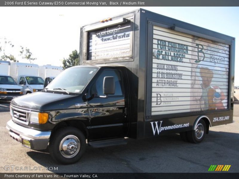 Black / Medium Flint 2006 Ford E Series Cutaway E350 Commercial Moving Van
