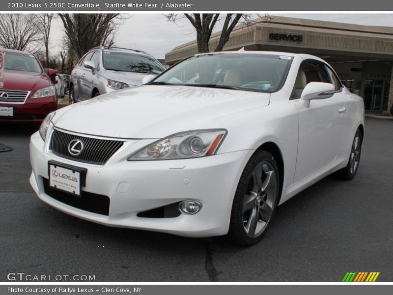 Starfire White Pearl / Alabaster 2010 Lexus IS 250C Convertible
