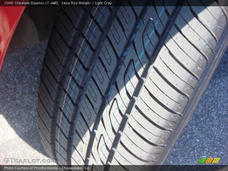 Salsa Red Metallic / Light Gray 2006 Chevrolet Equinox LT AWD