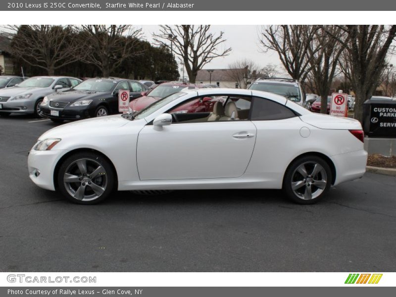 Starfire White Pearl / Alabaster 2010 Lexus IS 250C Convertible