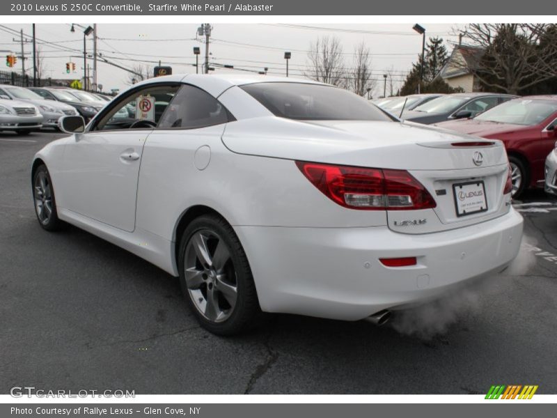 Starfire White Pearl / Alabaster 2010 Lexus IS 250C Convertible