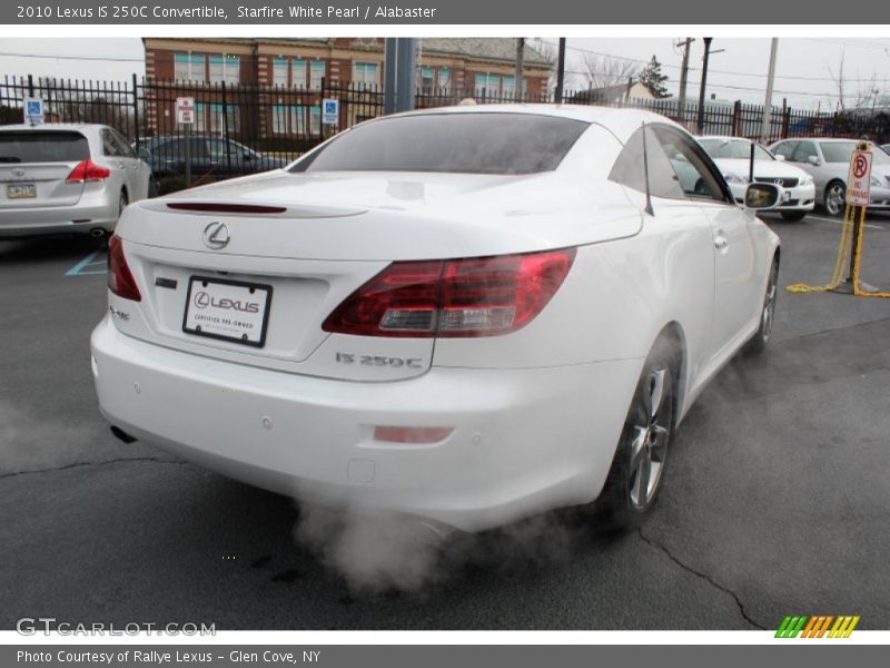 Starfire White Pearl / Alabaster 2010 Lexus IS 250C Convertible