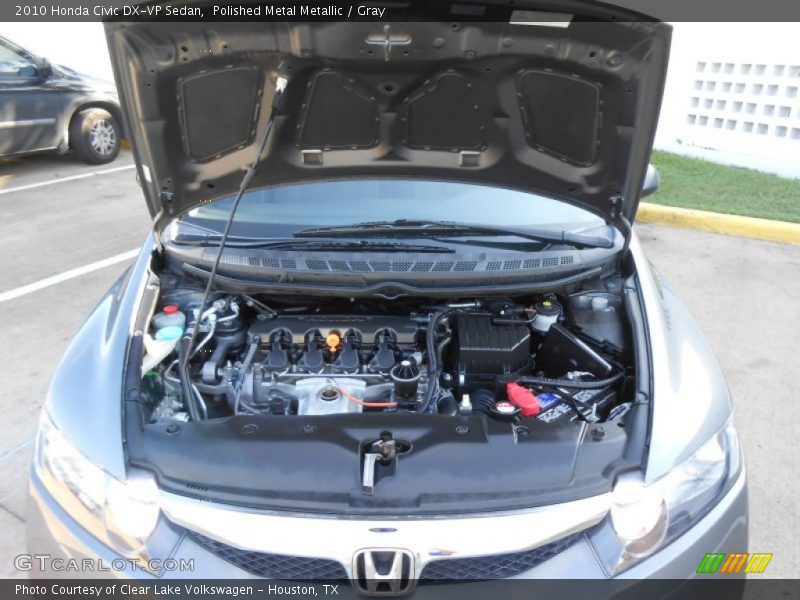 Polished Metal Metallic / Gray 2010 Honda Civic DX-VP Sedan
