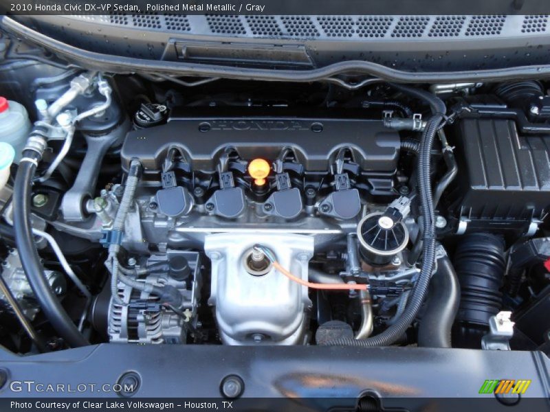  2010 Civic DX-VP Sedan Engine - 1.8 Liter SOHC 16-Valve i-VTEC 4 Cylinder