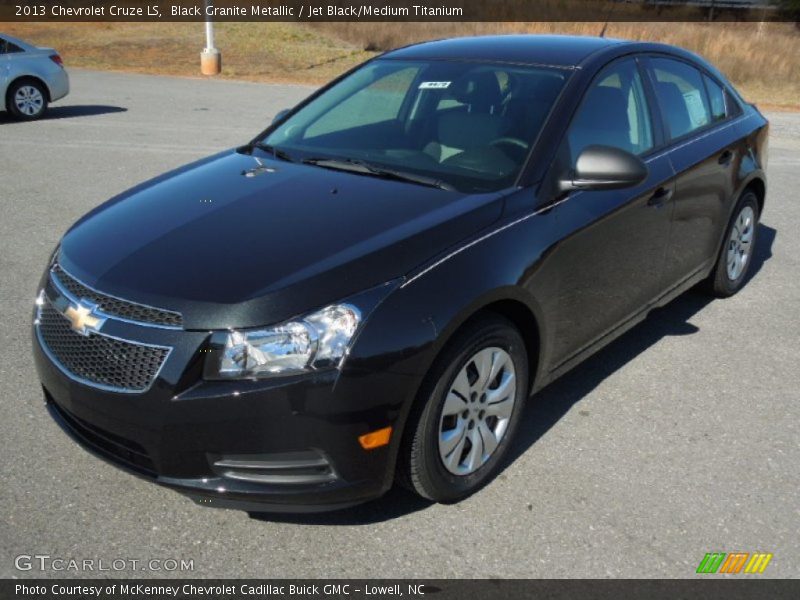 Black Granite Metallic / Jet Black/Medium Titanium 2013 Chevrolet Cruze LS