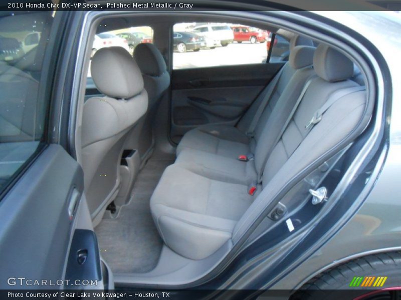 Polished Metal Metallic / Gray 2010 Honda Civic DX-VP Sedan