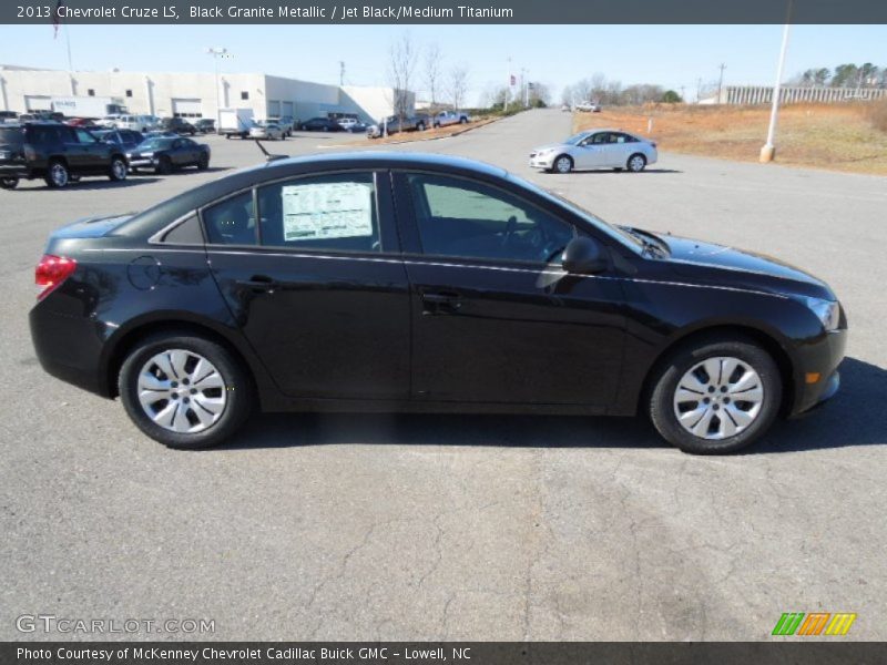 Black Granite Metallic / Jet Black/Medium Titanium 2013 Chevrolet Cruze LS