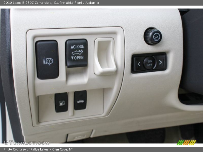 Starfire White Pearl / Alabaster 2010 Lexus IS 250C Convertible