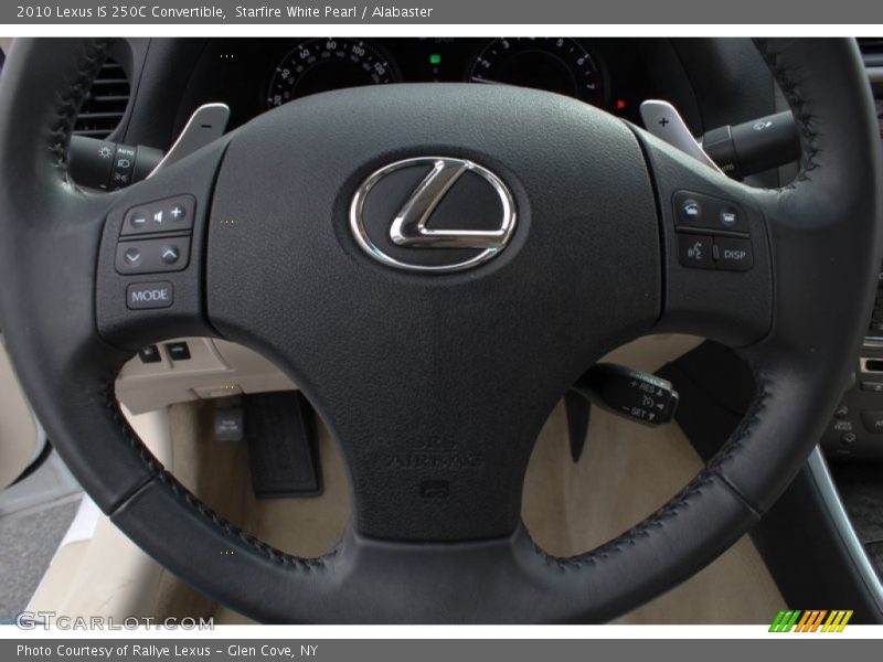 Starfire White Pearl / Alabaster 2010 Lexus IS 250C Convertible