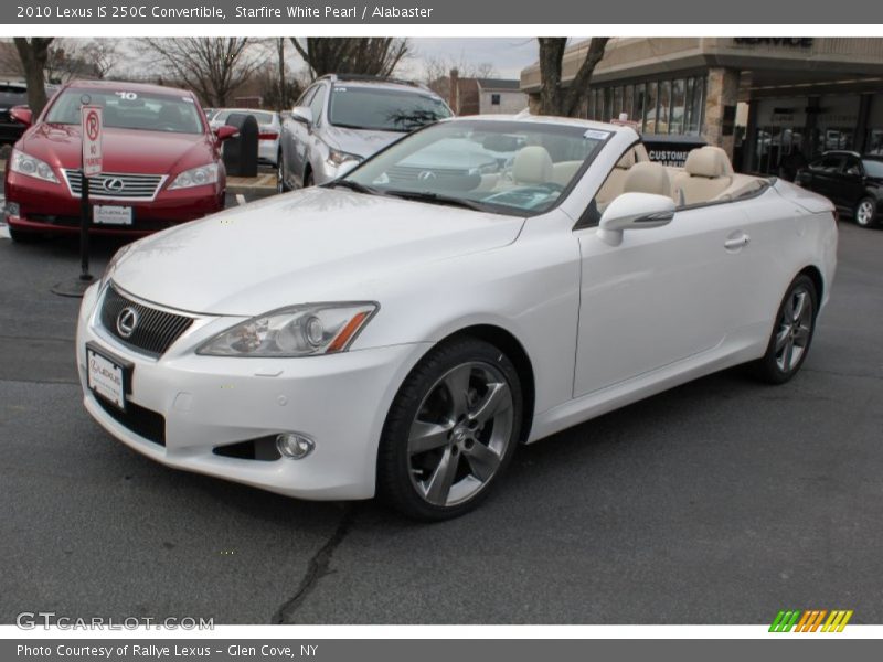 Starfire White Pearl / Alabaster 2010 Lexus IS 250C Convertible