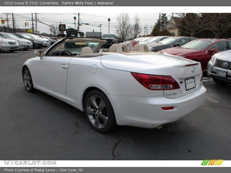 Starfire White Pearl / Alabaster 2010 Lexus IS 250C Convertible