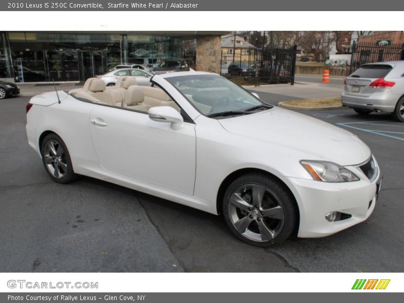 Starfire White Pearl / Alabaster 2010 Lexus IS 250C Convertible