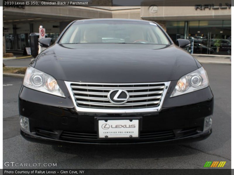 Obsidian Black / Parchment 2010 Lexus ES 350