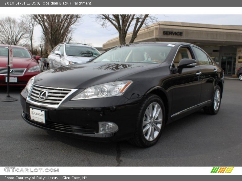 Obsidian Black / Parchment 2010 Lexus ES 350