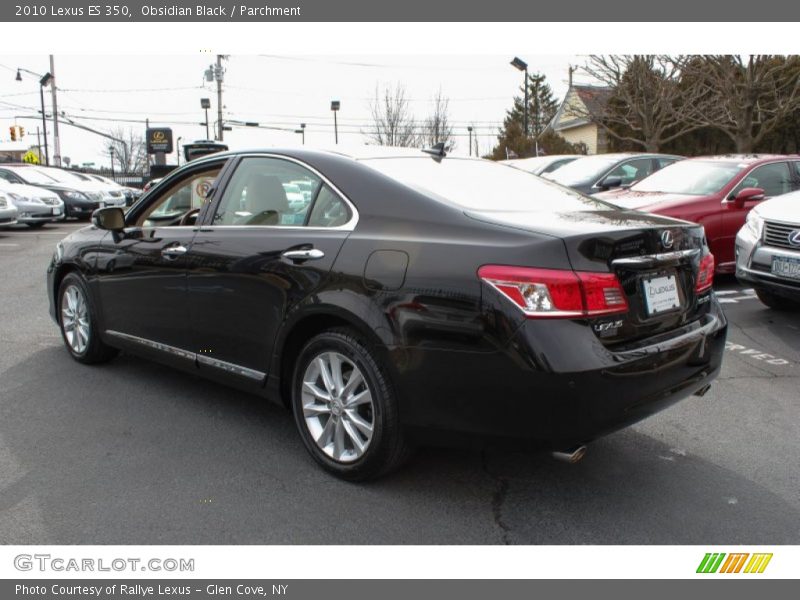 Obsidian Black / Parchment 2010 Lexus ES 350