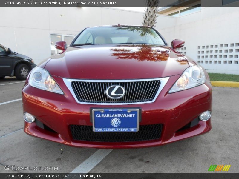 Matador Red Mica / Alabaster 2010 Lexus IS 350C Convertible