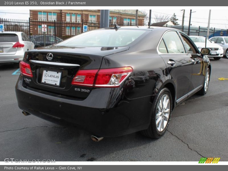 Obsidian Black / Parchment 2010 Lexus ES 350