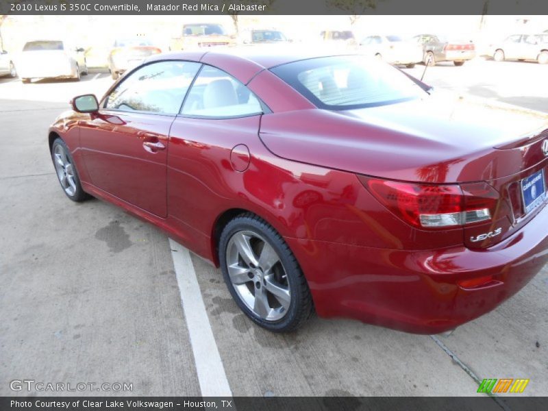 Matador Red Mica / Alabaster 2010 Lexus IS 350C Convertible