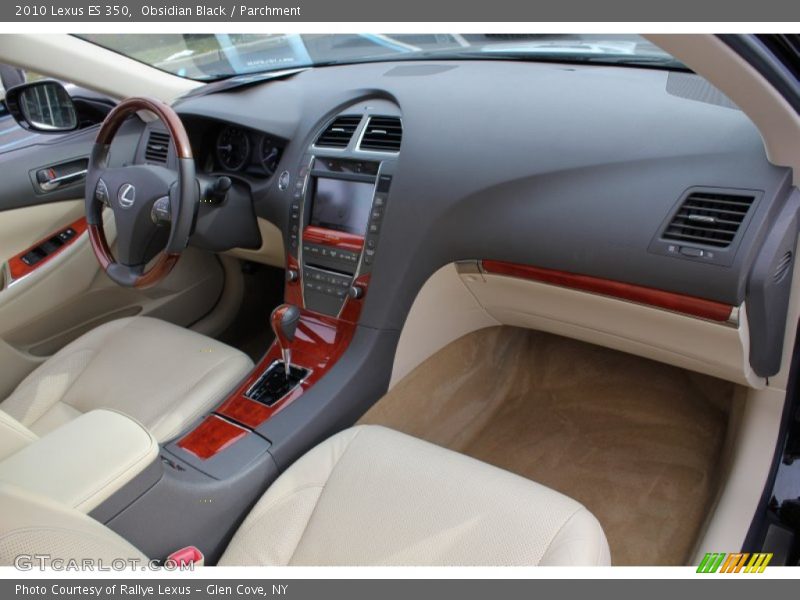 Obsidian Black / Parchment 2010 Lexus ES 350