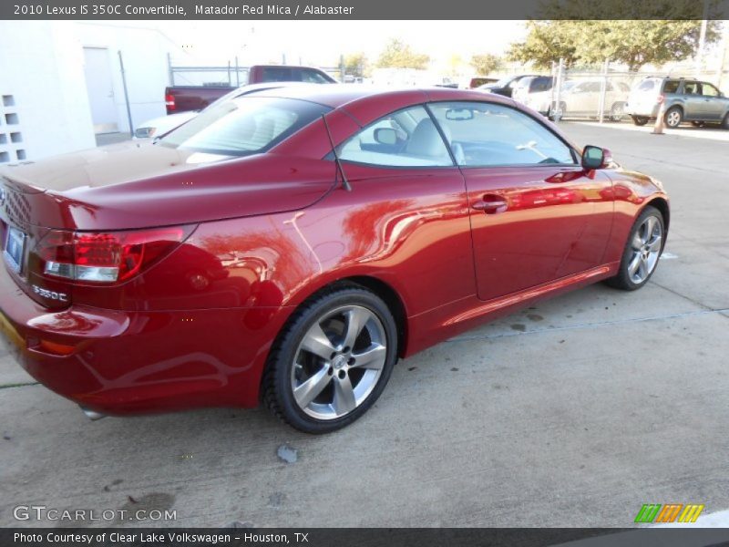 Matador Red Mica / Alabaster 2010 Lexus IS 350C Convertible