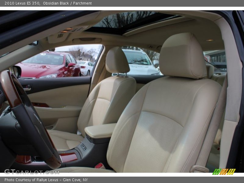 Obsidian Black / Parchment 2010 Lexus ES 350