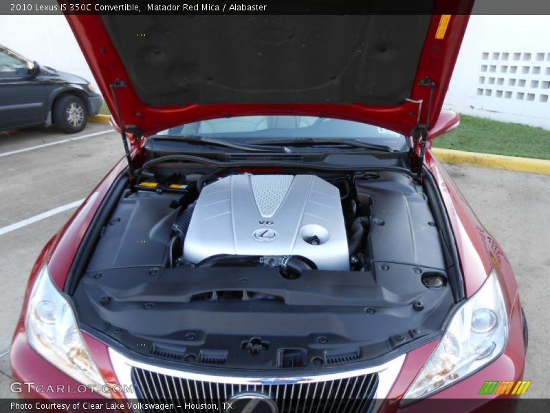 Matador Red Mica / Alabaster 2010 Lexus IS 350C Convertible