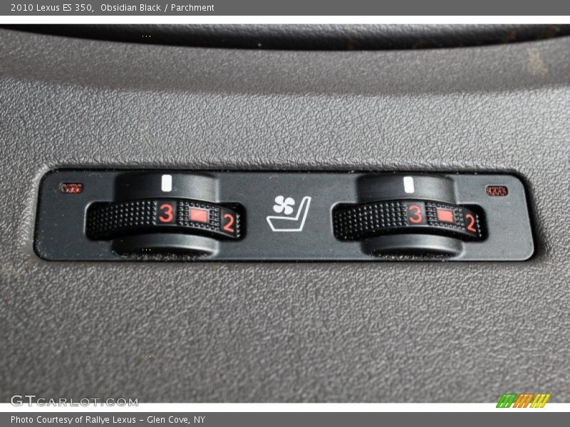 Obsidian Black / Parchment 2010 Lexus ES 350