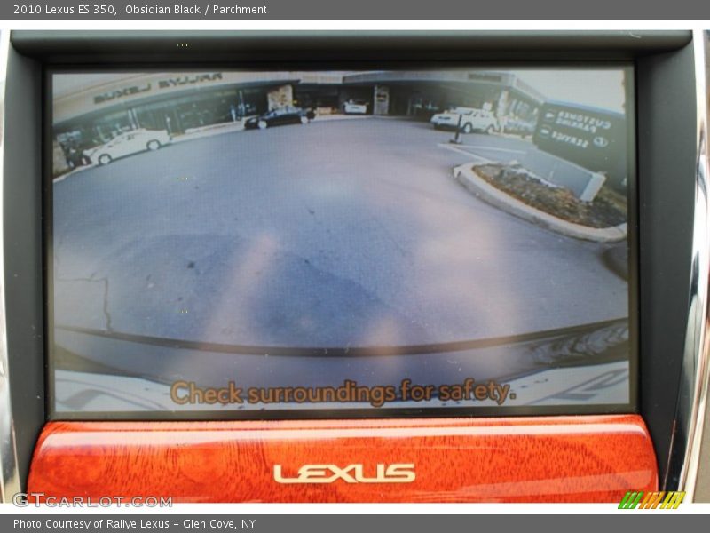 Obsidian Black / Parchment 2010 Lexus ES 350